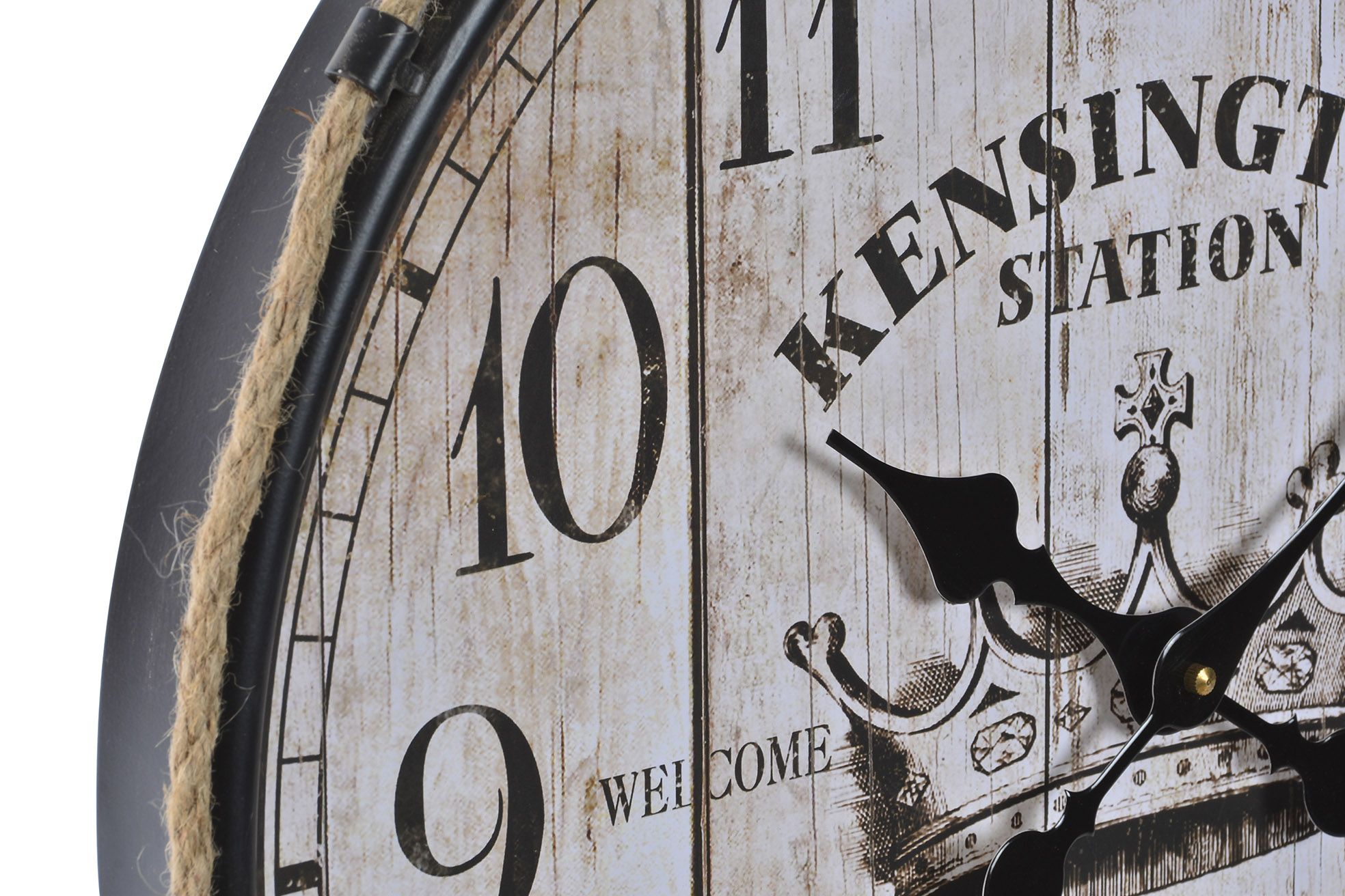 Marine design metal wall clock - Image 2
