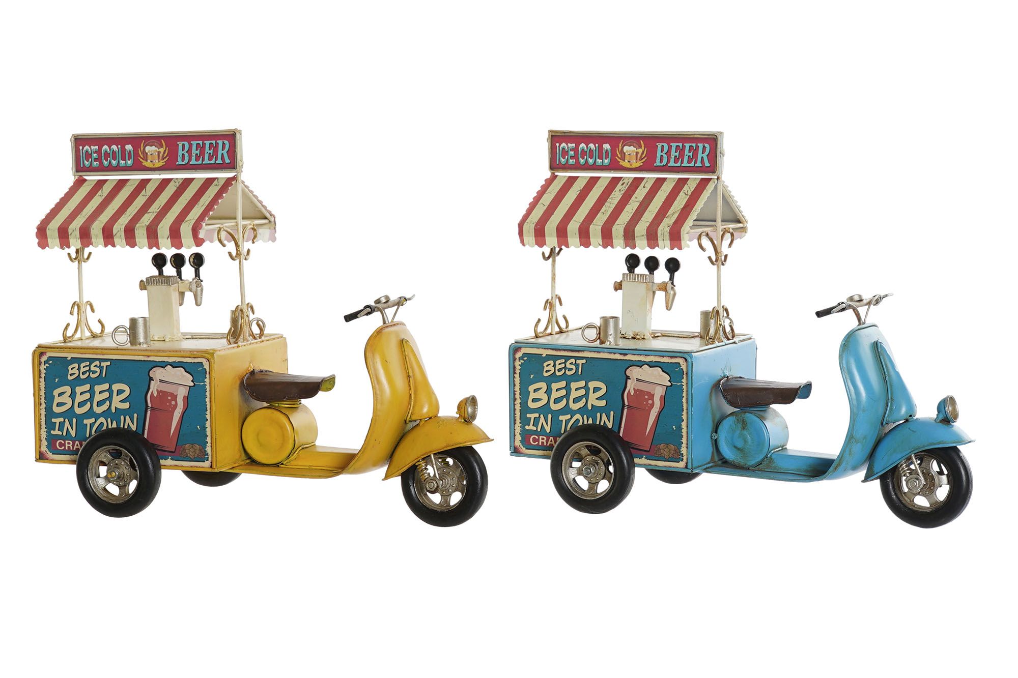 Vintage metal motorcycle design