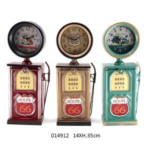 Gas station pump design clock
