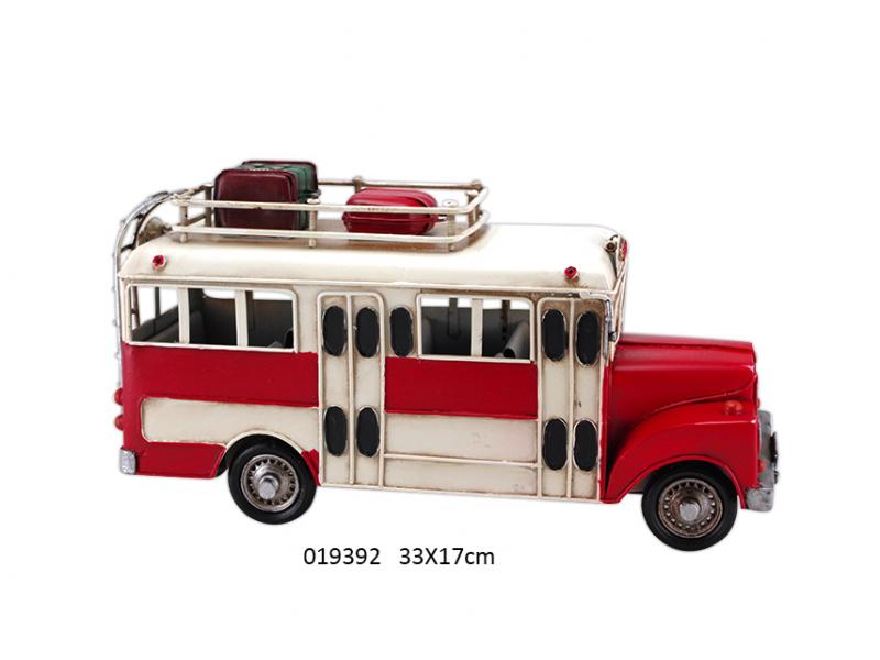 U.S.A Bus metal design hand made & hand painted