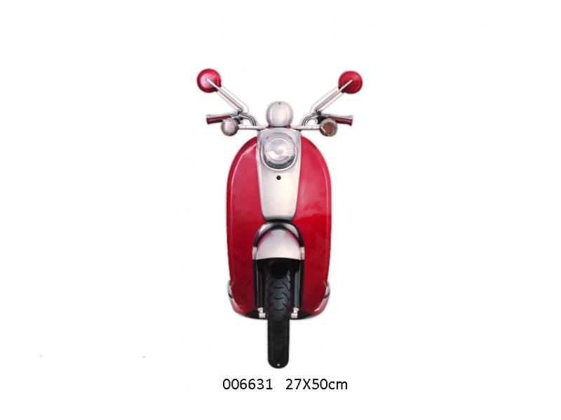 U.S.A DESIGN SCOOTER METAL EMBOSSED SIGN