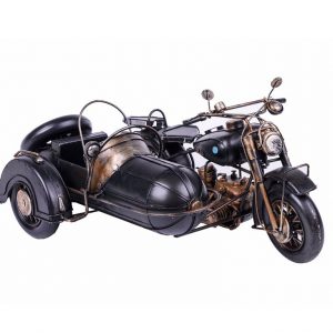 METAL SIDE CAR VINTAGE MOTORCYCLE DESIGN XL