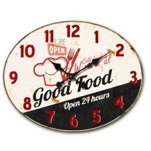 METAL EMBOSSED DESIGN WALL CLOCK