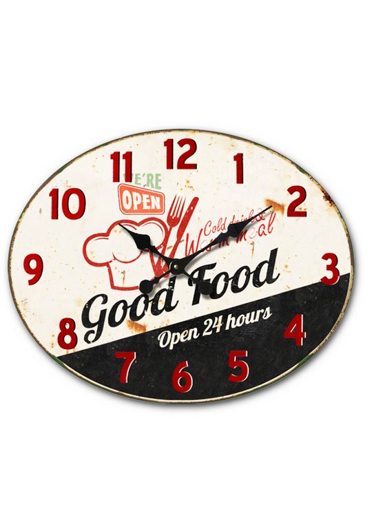 METAL EMBOSSED DESIGN WALL CLOCK