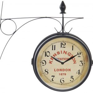 KENSINGTON STATION CLOCK XXL METAL DESIGN