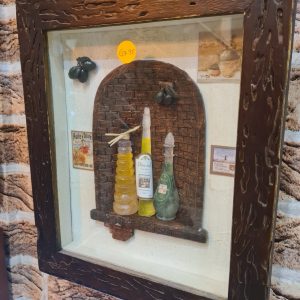WOOD FRAME HAND MADE DESIGN OLIVE OIL