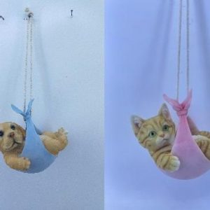 cute hanging dogs & cats