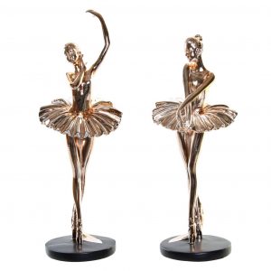 Gold Dancing Figurines Design