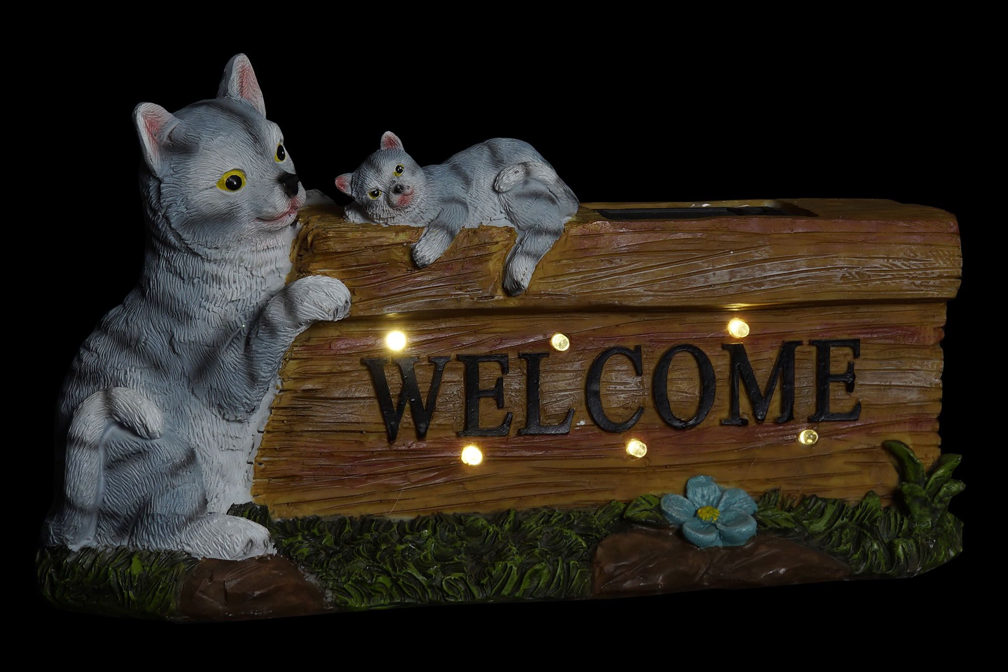 Cat & dog welcome led light solar designs - Image 2