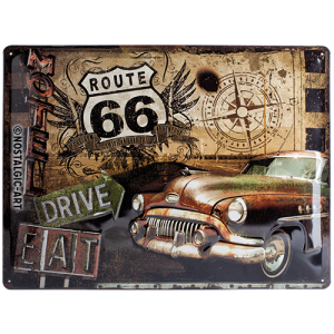 UNIQUE HEAVY DUTY VINTAGE METAL SIGNS EMBOSSED COLLECTION XL