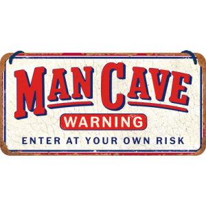VINTAGE METAL HANGING SIGNS EMBOSSED COLLECTION