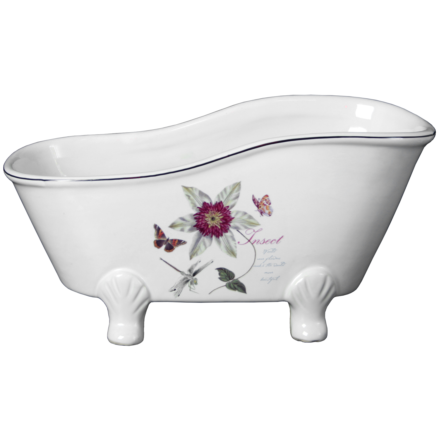 VINTAGE BATHROOM DESIGN PORCELAIN ORNAMENTAL 2 MODS - Image 2