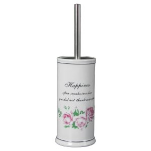 VINTAGE BATHROOM TOILET BRUSH DESIGN PORCELAIN 2 MODS