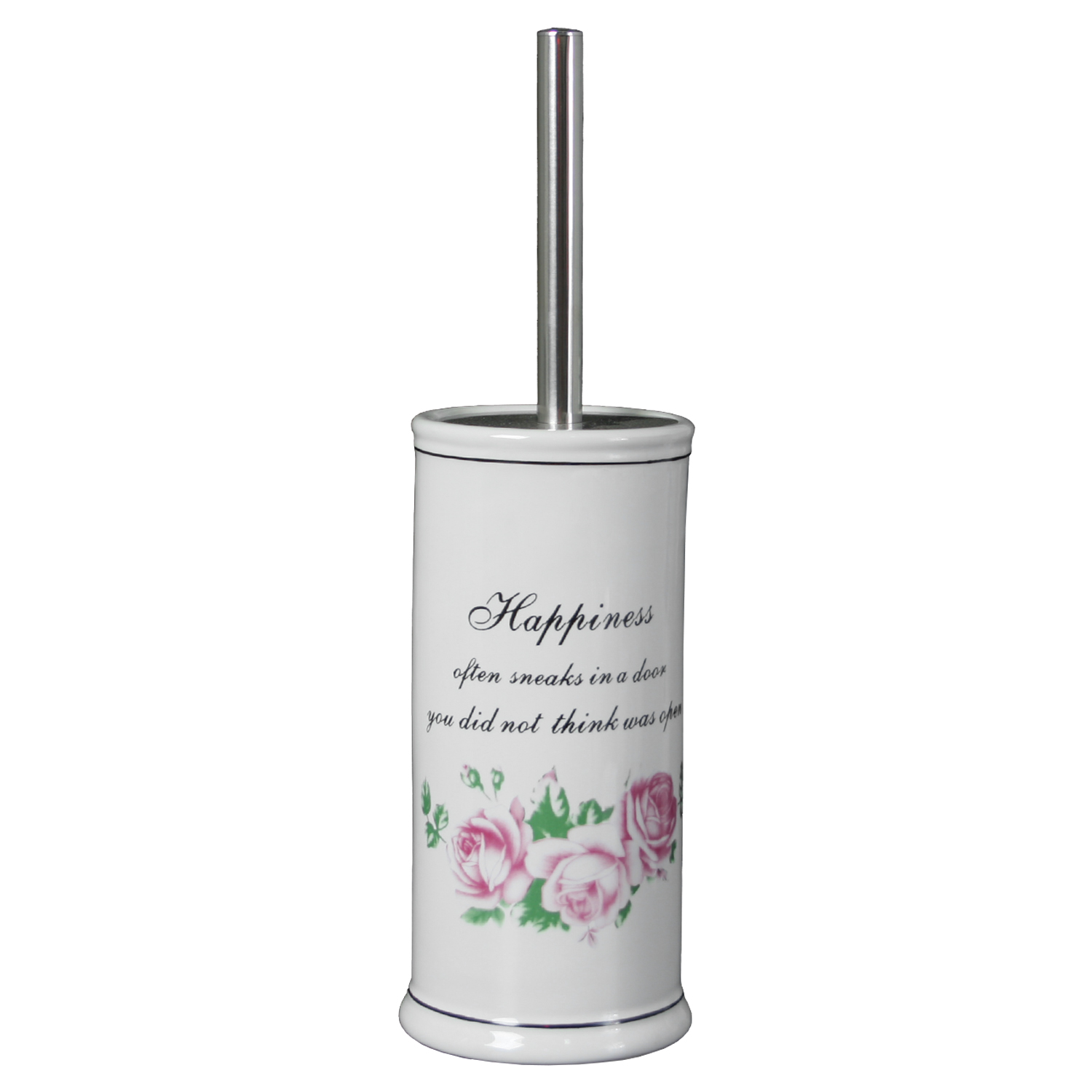 VINTAGE BATHROOM TOILET BRUSH DESIGN PORCELAIN 2 MODS