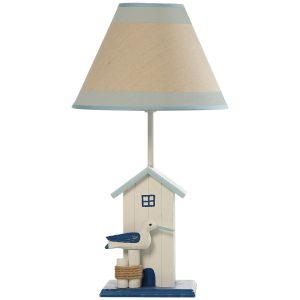 WOOD MARINE DESIGN BOATHOUSE LAMP SHADE