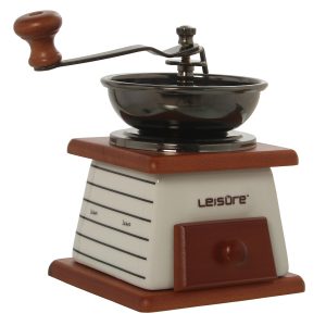 PORCELAIN & WOOD DESIGN  VINTAGE COFFEE GRINDER