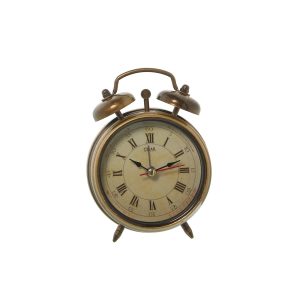 VINTAGE OLD GOLD ALARM CLOCK