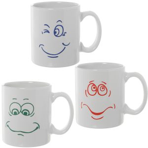 set of 4 models ceramic mugs