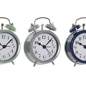 ALARM CLOCK PVC METAL VINTAGE DESIGN 3 MOD.