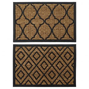 DOORMAT RUBBER COCONUT DESIGN 2 MOD.