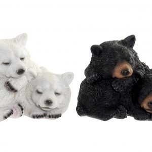 FIGURE RESIN DESIGN 14,5X14,5X11 BEARS 2 MOD.