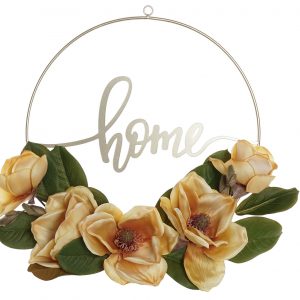 WALL DECORATION METAL POLYESTER 25X5X25 HOME DESIGN