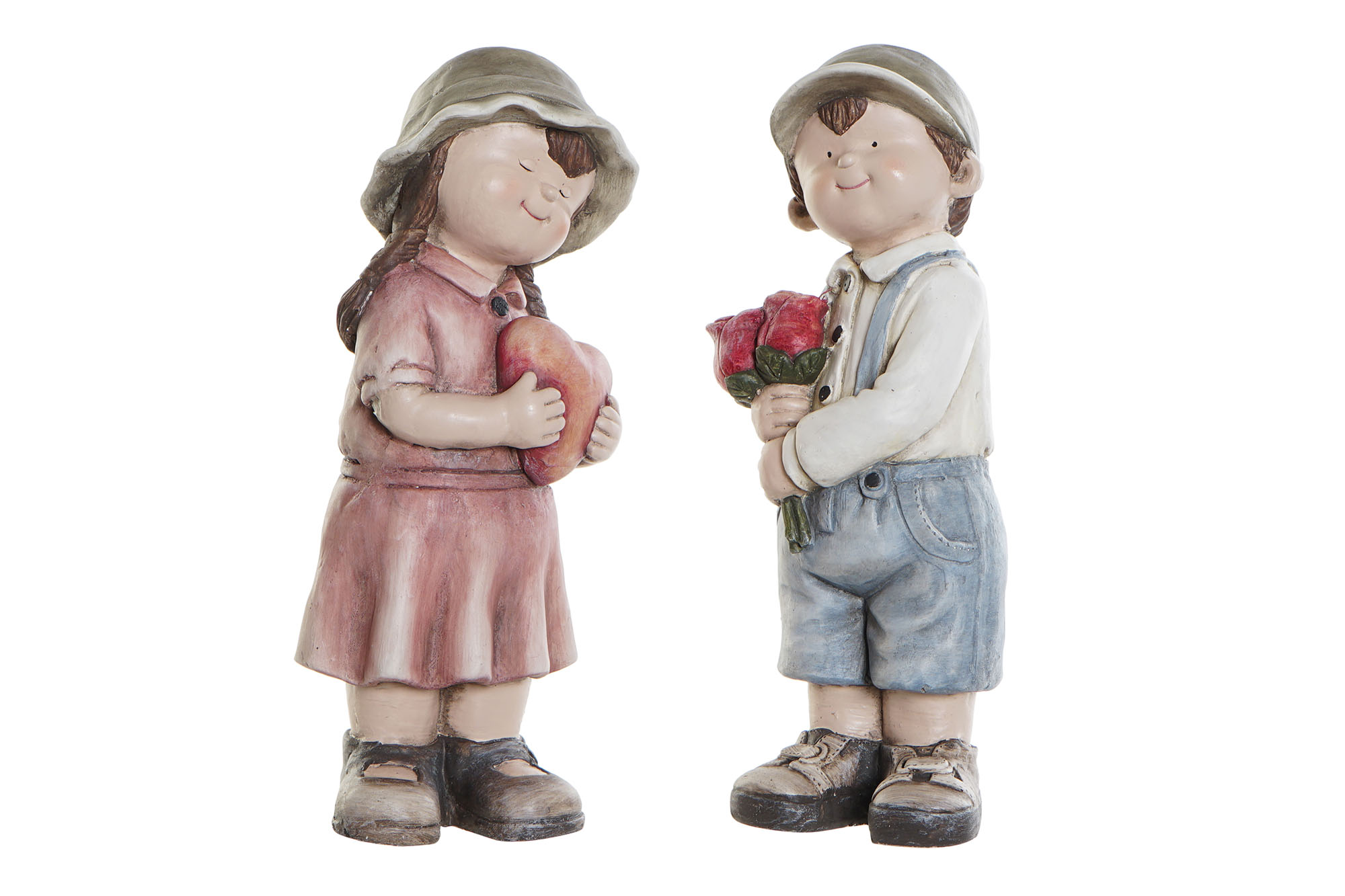 FIGURE GLASS FIBER DESIGN HEART CHILD 2 MOD.