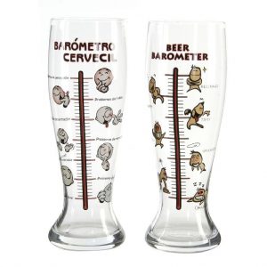 PITCHER GLASS BEER PRINTED DESIGN 2 MOD