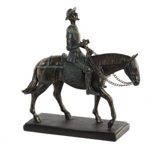 FIGURE RESIN Horse Design DON QUIXOTE