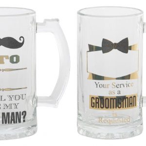 PITCHER GLASS 13X8X15 500ML, GENTLEMAN 2 MOD.