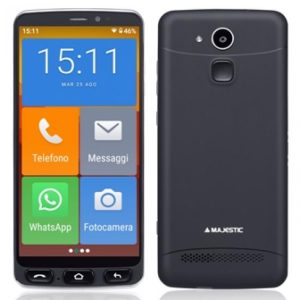 Finally he has arrived! The first SMARTPHONE that is simple to use and is called MAJESTIC.
