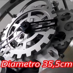 MAJESTIC REAL GEAR MOVEMENTS WALL CLOCK