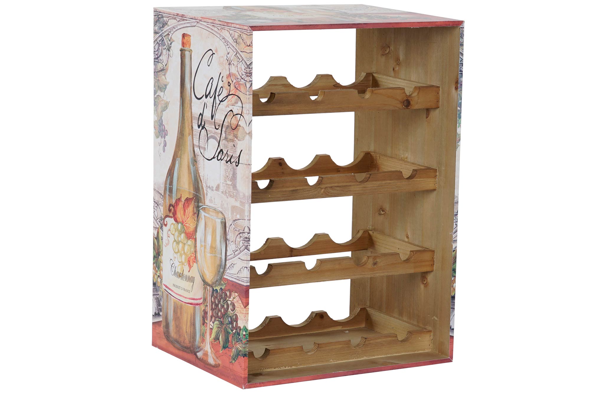 BOTTLE WINE RACK DESIGN PINE TREE - Image 2