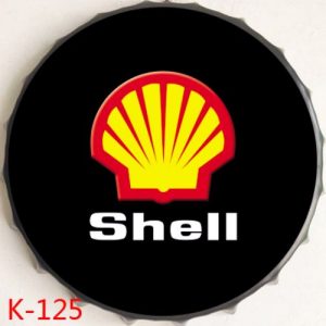Huge Metal Printed Bottle Top DESIGN SIGN 35 cm