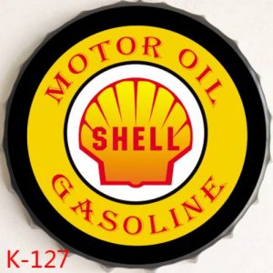 Huge Metal Printed Bottle Top DESIGN SIGN 35 cm