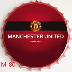 Huge Metal Printed Bottle Top DESIGN SIGN 35 cm