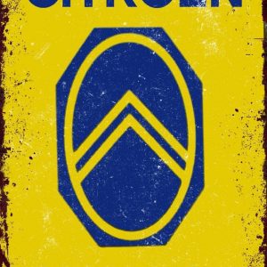Metal sign design high quality from Germany