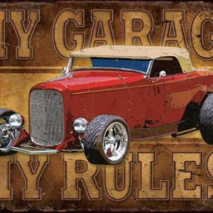Metal sign design high quality from Germany