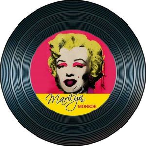 CLASSIC VINYL DESIGN WOOD SIGN FROM THE NETHERLANDS