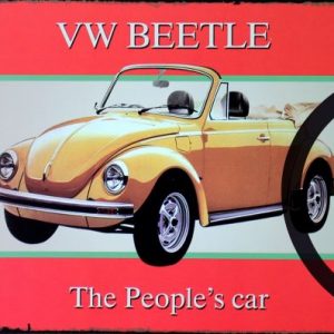 Metal sign design high quality from Germany