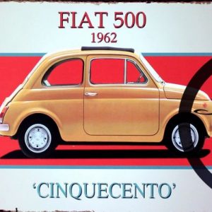 Metal sign design high quality from Germany
