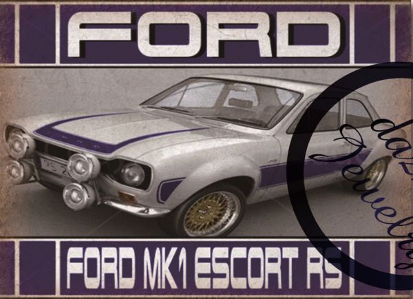 Metal sign design high quality from Germany