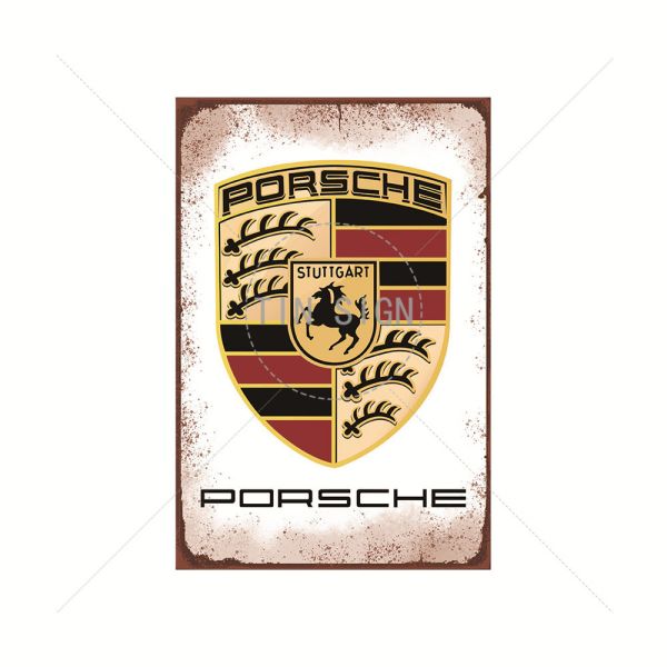 Metal sign design high quality from Germany