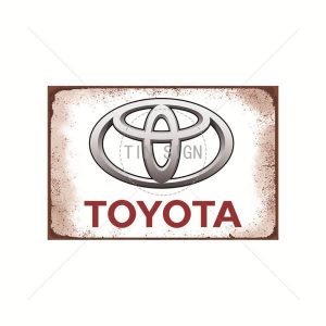 Metal sign design high quality from Germany