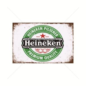 Metal sign design high quality from Germany