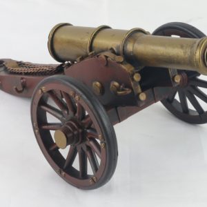 METAL DESIGN Antique Cannon 30cm H: 14.0 x W: 30.0 x D: 16.5cm