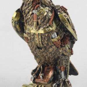 RESIN ART DESIGN Mechanical Eagle Statue 24cm