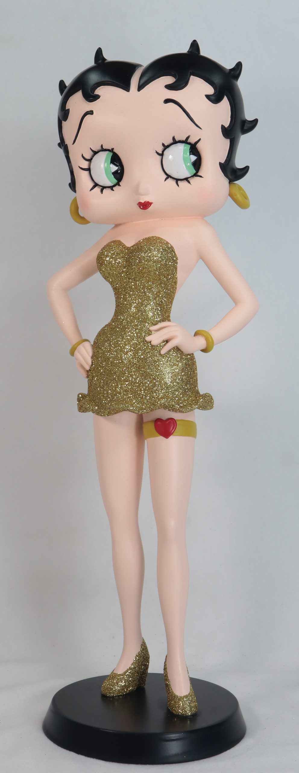 Betty Boop Garter (Gold Glitter) 32cm