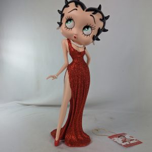 Betty Boop Evening Dress Red Glitter 36.5cm