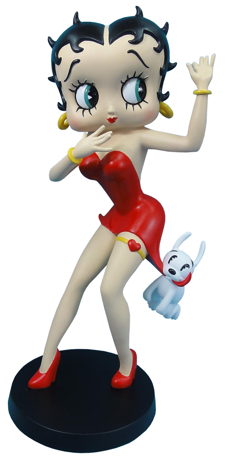 Betty Boop Being Chased 30cm